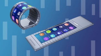 Компания Moxi до конца года выпустит смартфон, который можно обернуть вокруг запястья