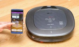 Робот-пылесос LG не только убирает дом, но и охраняет его