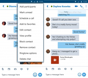 В приложение Skype для Android добавлены новые функции