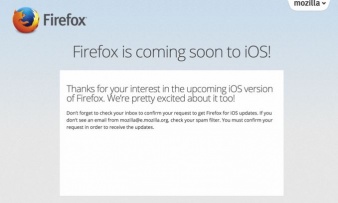 Браузер Firefox для iOS близок к запуску