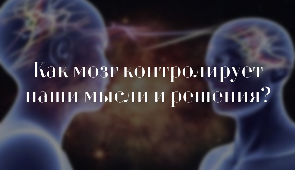 Как мозг контролирует наши мысли и решения?